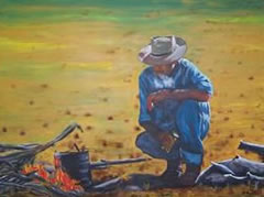 Painting by Klaus